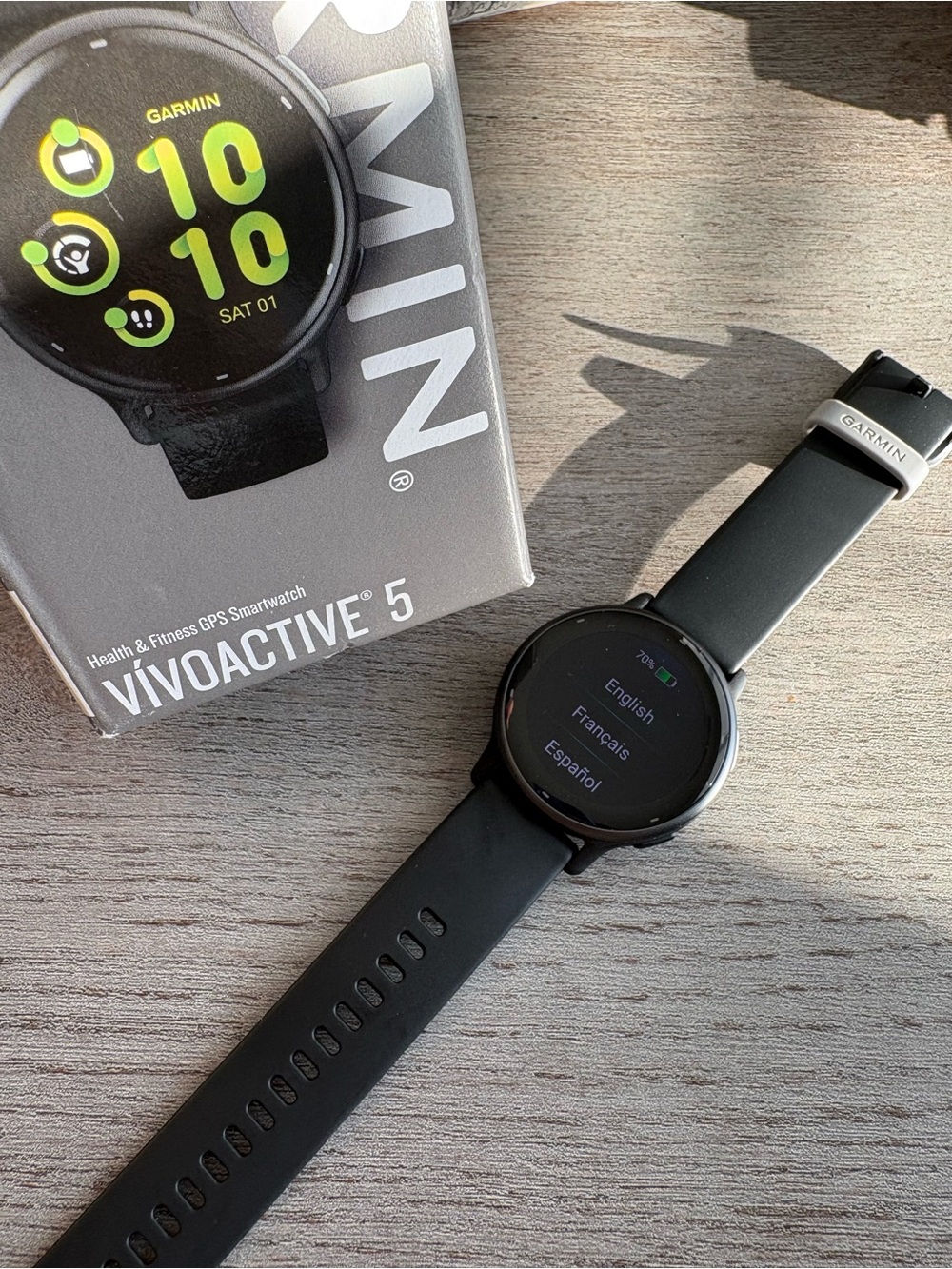 garmin Vivoactive 5 Smartwatch – Black